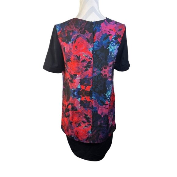 Finders Keepers Back to Basics Dress in Dark Rose Navy - Picture 4 of 8